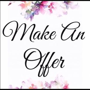 Something you ❤️ but not the price? Make an offer!